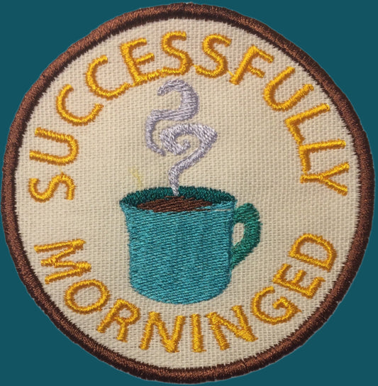 Successfully Adult merit badge - Iron-On Patch or Magnet