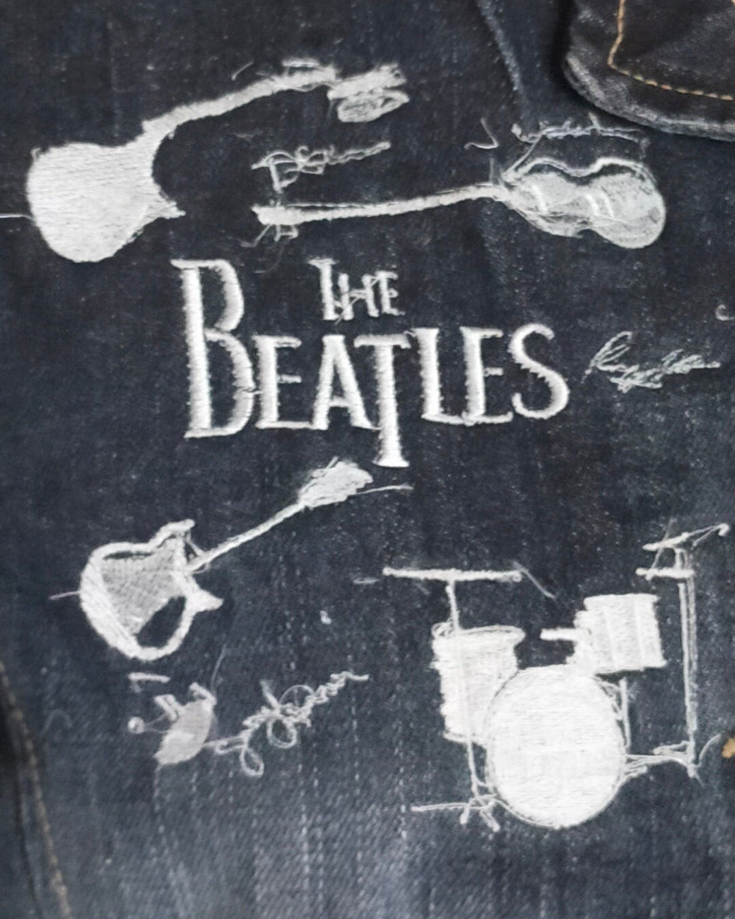 Beatles denim jacket