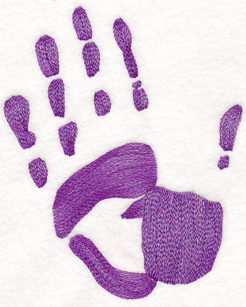 This is a customisable set of family handprints in a variety of colours. Handmade in Dunedin, New Zealand.