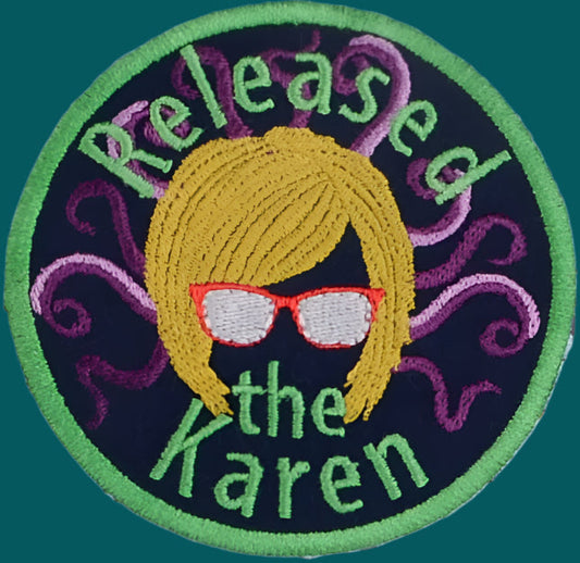 Release the Karen Adult merit badge - Iron-On Patch or Magnet