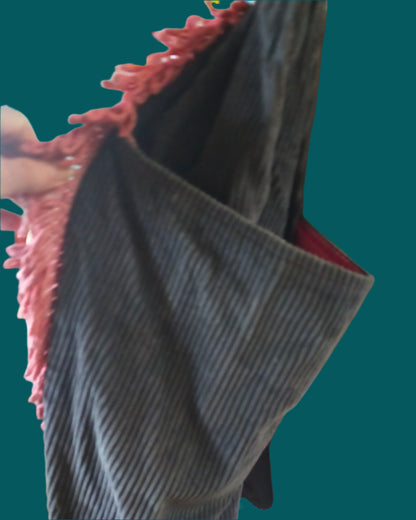 Corduroy 3/4 length pants