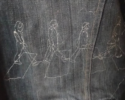 Beatles denim jacket