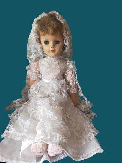 1960s Bride Doll